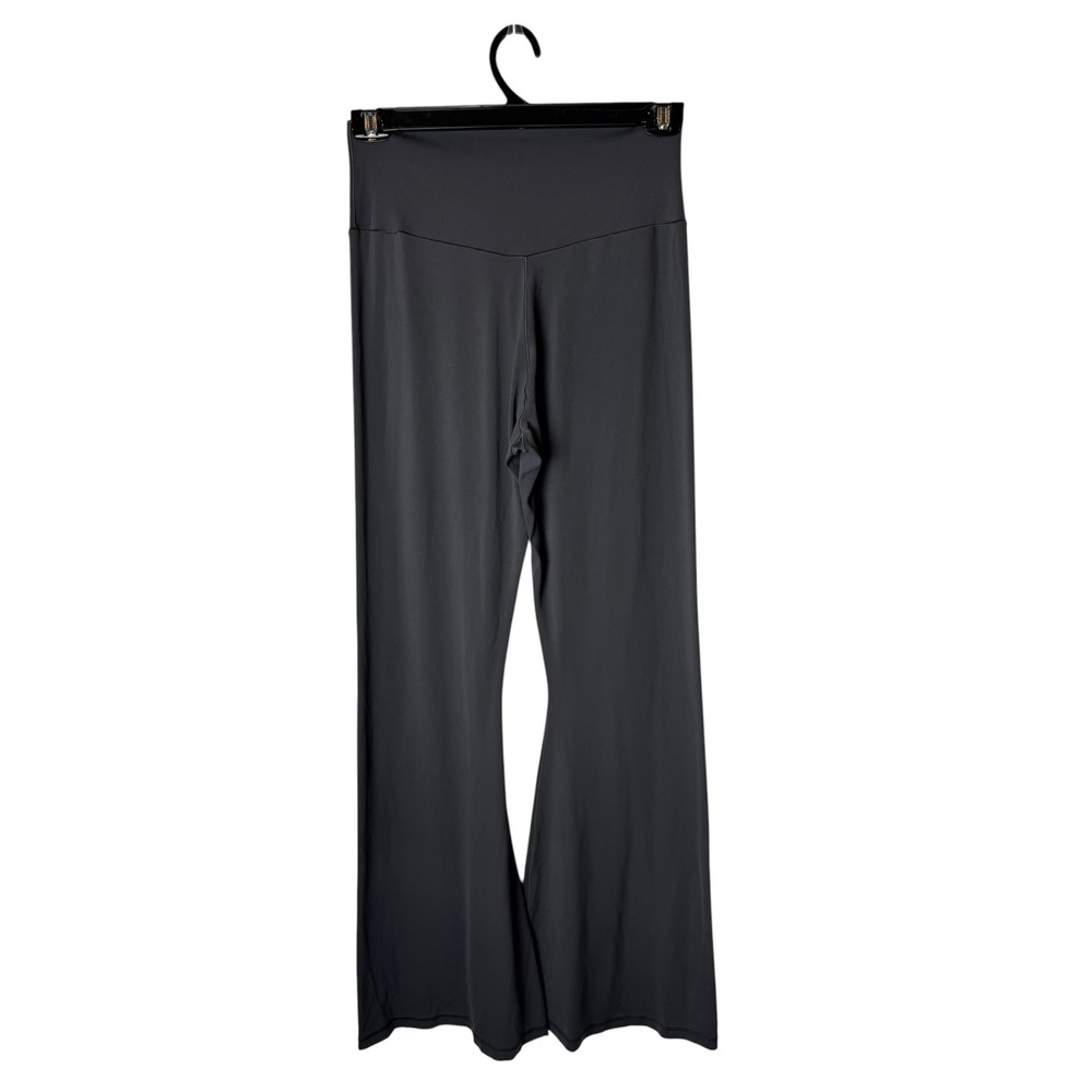 Aerie Offline Real Me Crossover Flare Pants Women XL Gray Yoga Leggings Athletic - Picture 3 of 10